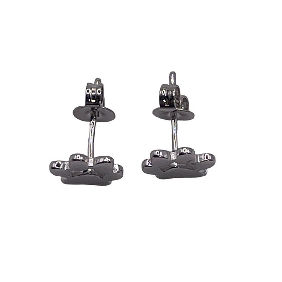 Paw Print stud earrings New - Picture 4 of 4